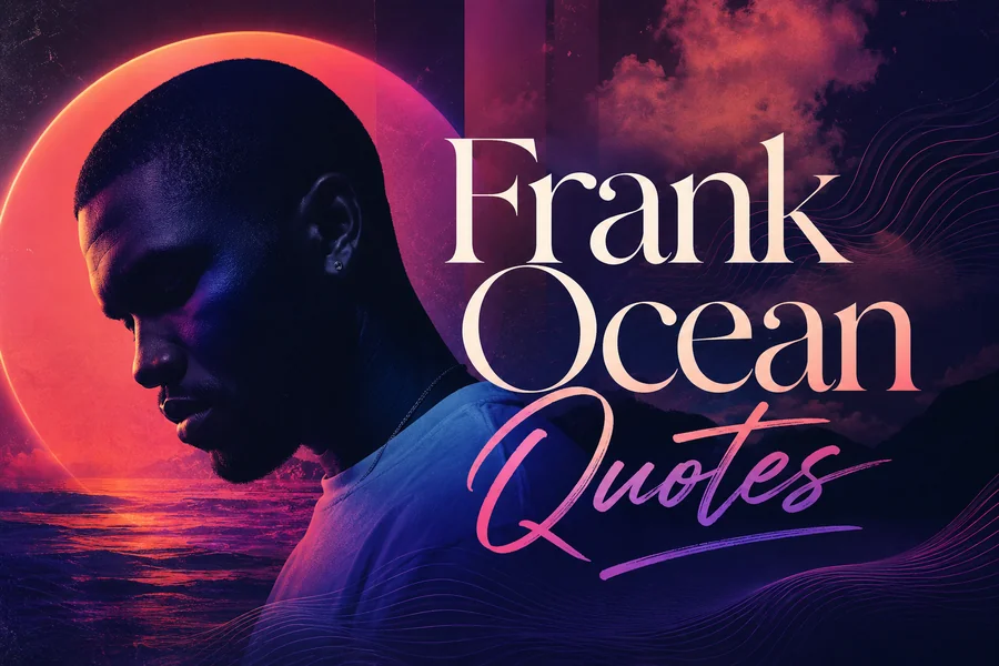 Frank Ocean Quotes