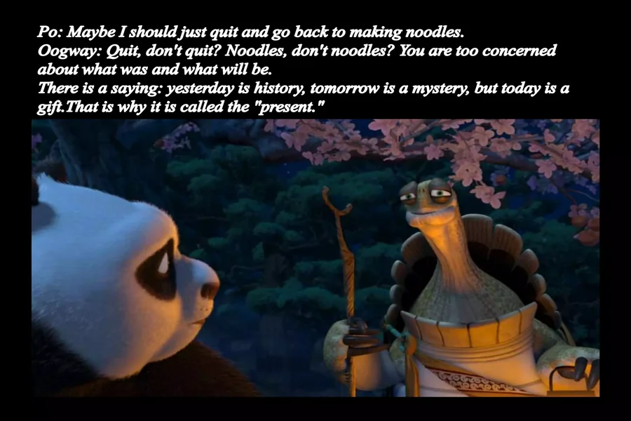 Master Oogway Quotes