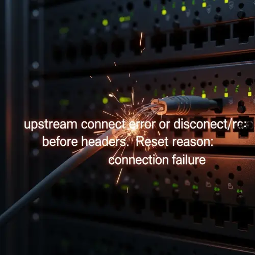 Upstream Connect Error Or Disconnect/Reset Before Headers