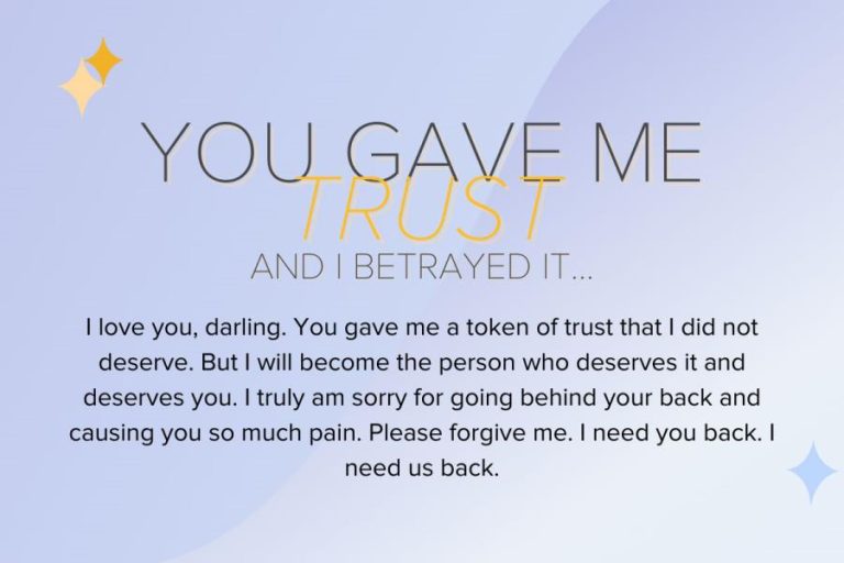 Trust After Cheating Quotes
