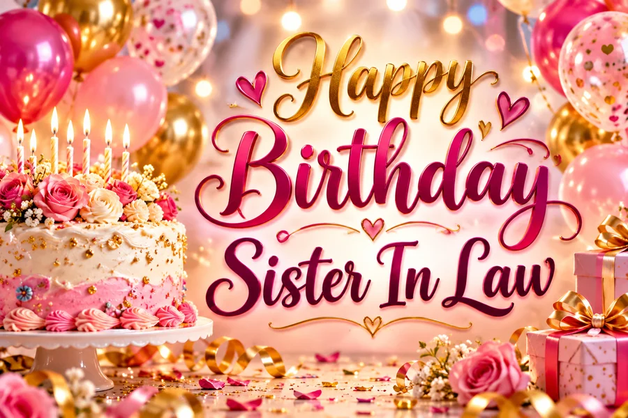 Happy Birthday Sister In Law