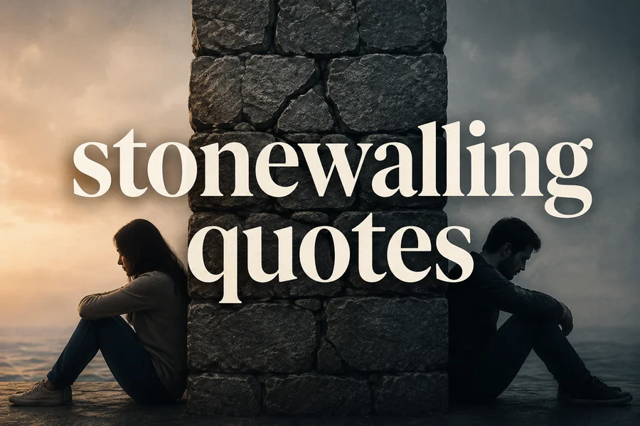 stonewalling quotes