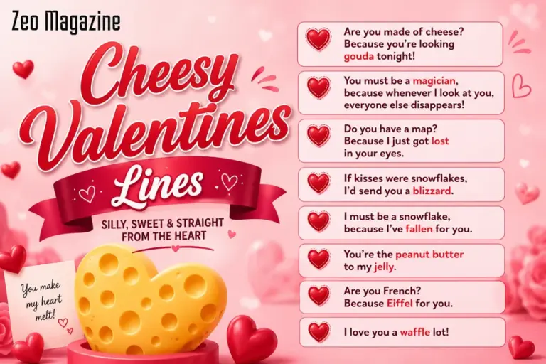 Cheesy Valentines Lines