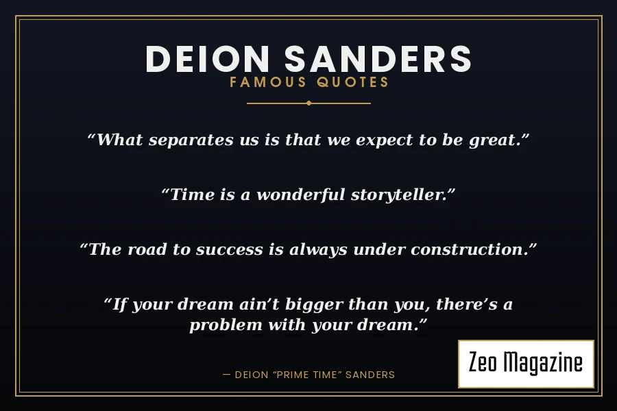 deion sanders famous quotes