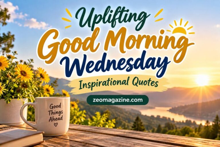 Uplifting Good Morning Wednesday Inspirational Quotes