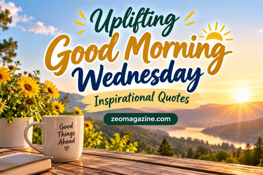 Uplifting Good Morning Wednesday Inspirational Quotes
